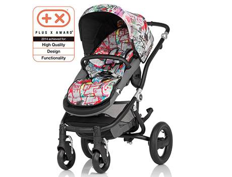 Britax Affinity Jungle Boogie получила награду "Plus X Award"